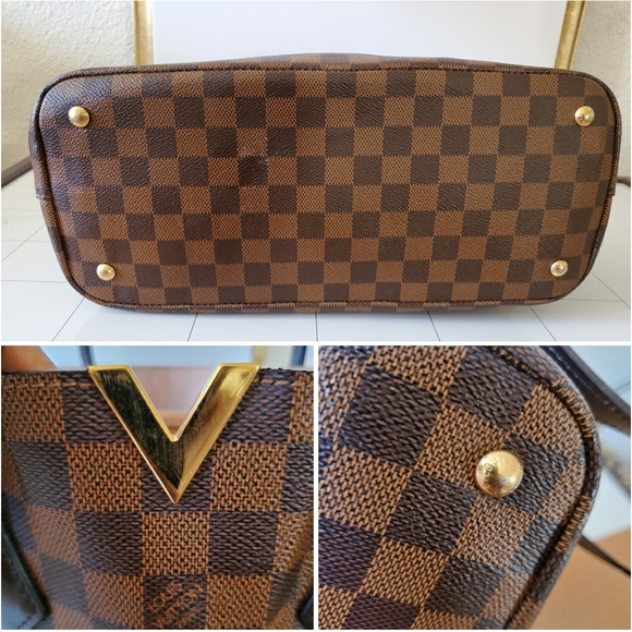 Auth Louis Vuitton Kensington Damier Ebene Bag - Picture 12 of 12